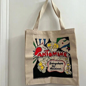 BEATLES Pantomime Recycled Shopper Tote Grocery Tote